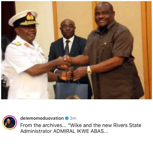 Dele Momodu Shares Throwback Photo of Nyesom Wike and New Rivers State Sole Administrator-OXYGIST