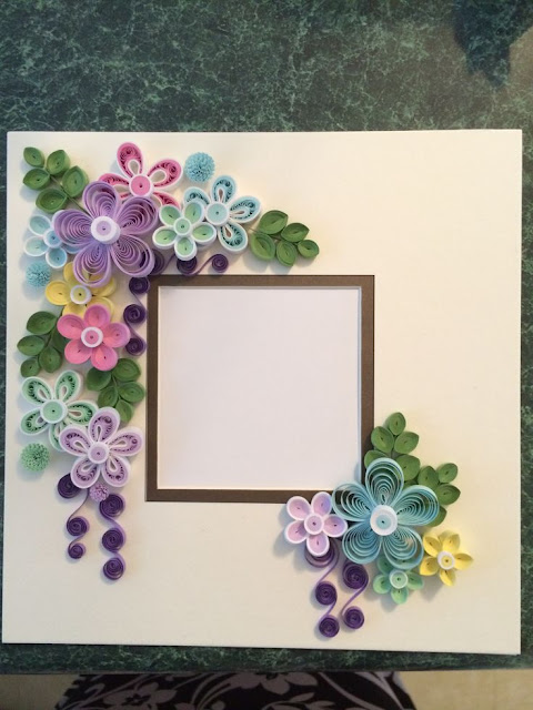 quilling photo frame