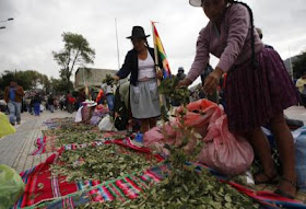National day of coca leaf-chewing