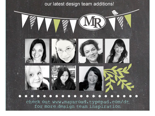 Maya Road Design Team Announcement and a Gossamer Blue Layout Share