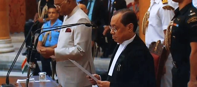 Justice Ranjan Gogoi sworn in as 46th Chief Justice of India