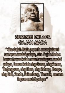 Isi Sumpah Palapa Gajah Mada - Bali Backpacker