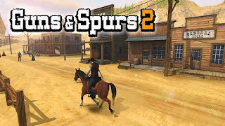 Download Game Terbaru Guns and Spurs 2 (Shooter Game) Mod APK