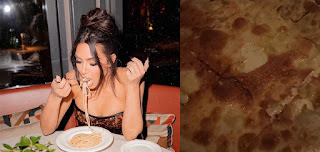 Kim Kardashian Indulges in Cheesy Bread and Pasta at Cotogna in San Francisco After Attending Kanye West's Listening Party with Wife Bianca Censori