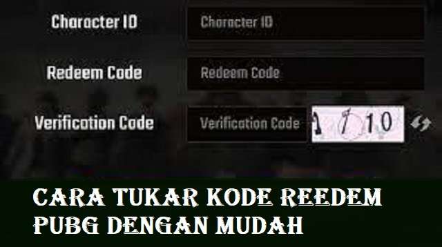 Cara Tukar Kode Redeem PUBG