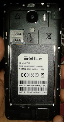 Smile Z12 Flash File MT6580 Tested Firmware