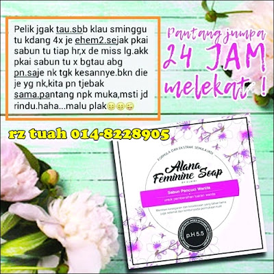 alana feminine soap testimoni review