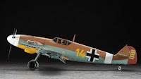 Hasegawa 1/32 Messerchmitt Bf109F-4 Trop (ST31) Color Guide & Paint Conversion Chart