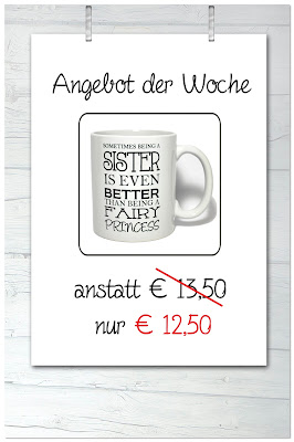 Angebot der Woche Tasse Sister