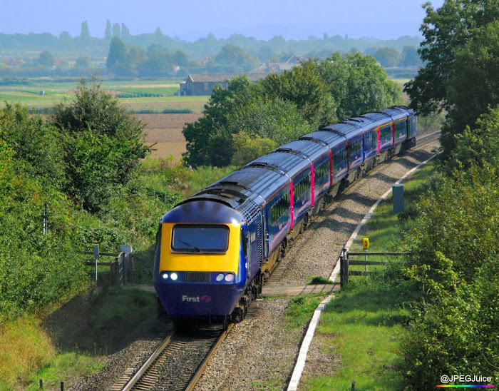 FGW HST at Wyre Piddle