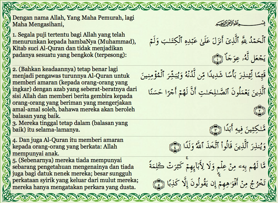 10 ayat terakhir al kahfi