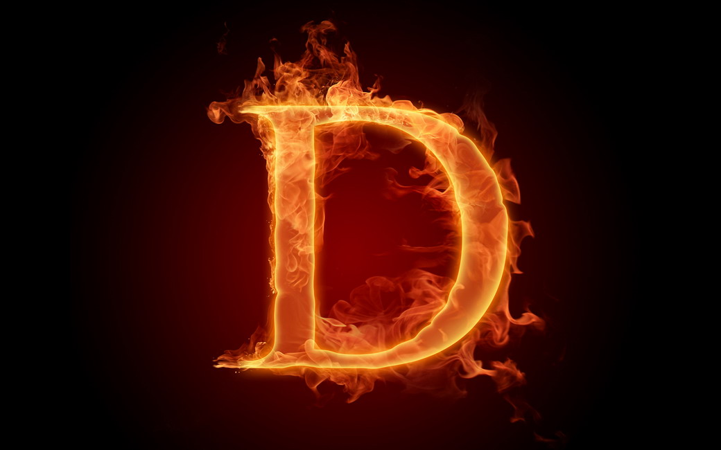 Fire Alphabet Wallpaper Maceme Wallpaper