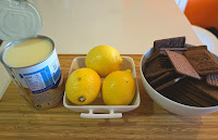 Postre 🍰 con 3 INGREDIENTES y en 🍪 5 minutos de trabajo, SIN HORNO (de CHOCOLATE y LIMÓN)