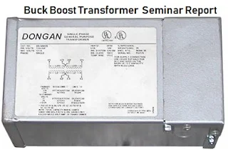 Buck Boost Transformer PDF seminar report