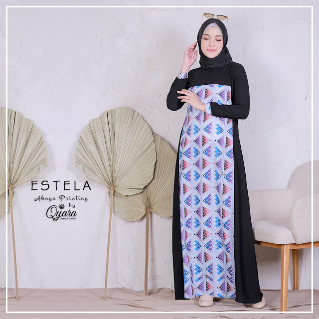 Estela Abaya Series | Butik Busana Muslim Terbesar Dan Terlengkap 