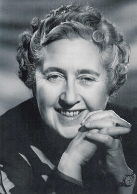 Agatha Christie (15 September 1890 – 12 January 1976)