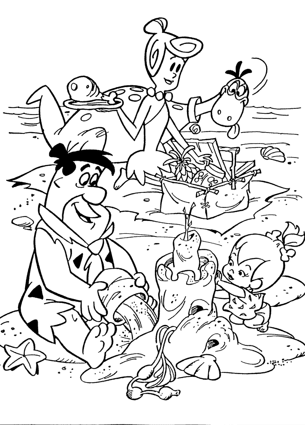 Flintstones Coloring Pages