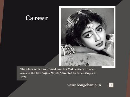 Sumitra Mukherjee Career