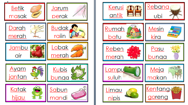 Contoh Buku Kerja Prasekolah