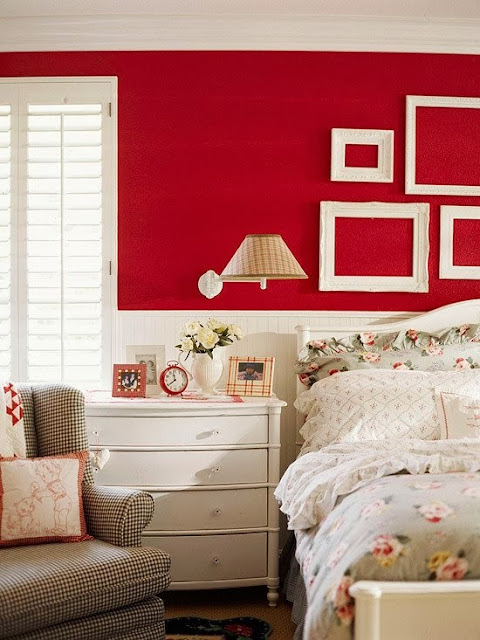 red bedroom designs