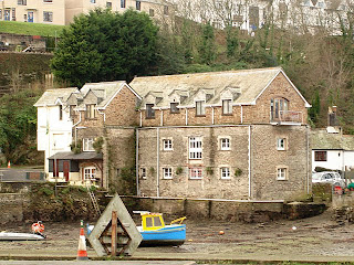 Looe Harbour and Houses
