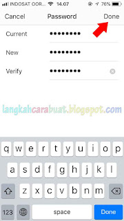 Ganti Password Instagram