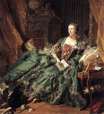  françois boucher 1703-1770- madame de pompadour  