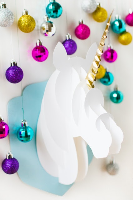 How to make a faux taxidermy unicorn craft for room decor