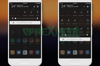 Download Xiaomi Thema Emuios Red Mtz Full Tema Huawei Paling Keren