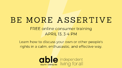 Be More Assertive Online Training 0413 by ABLE SC image 