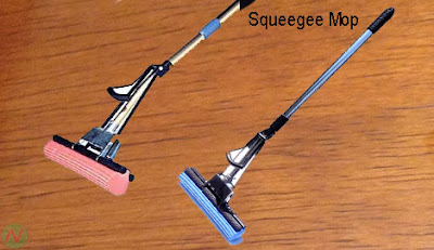 Squeegee mop