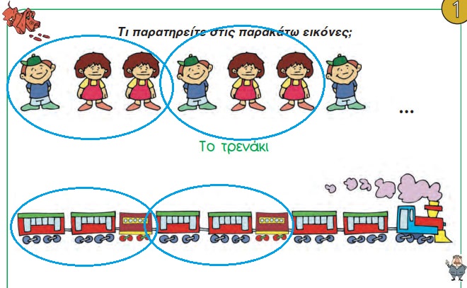 Κεφ. 27ο: Μοτίβα - Μαθηματικά Α' Δημοτικού - από το https://idaskalos.blogspot.com