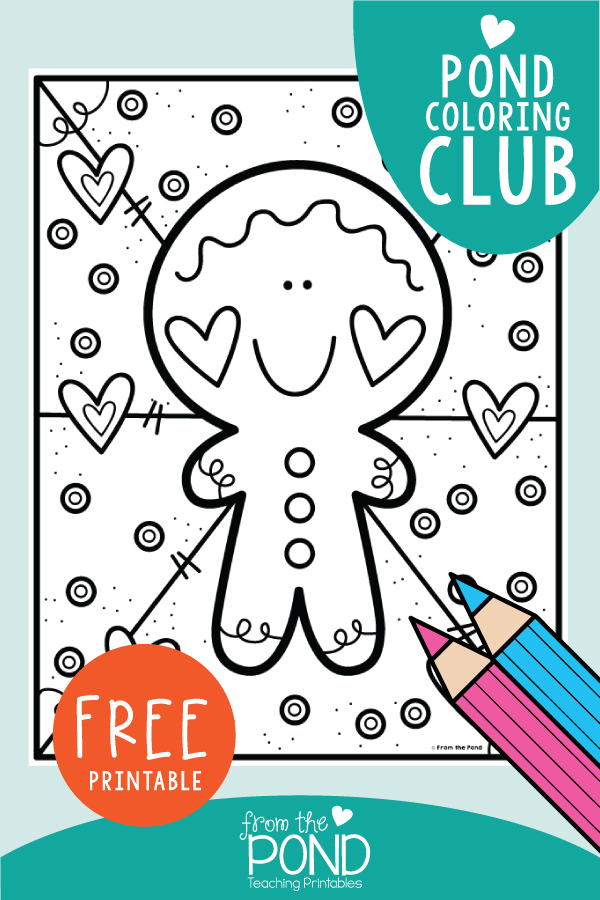 Free Gingerbread Coloring Pages To Download