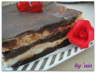 Resepi Kehidupanku: Kek Batik Coklat Cheese Pesona