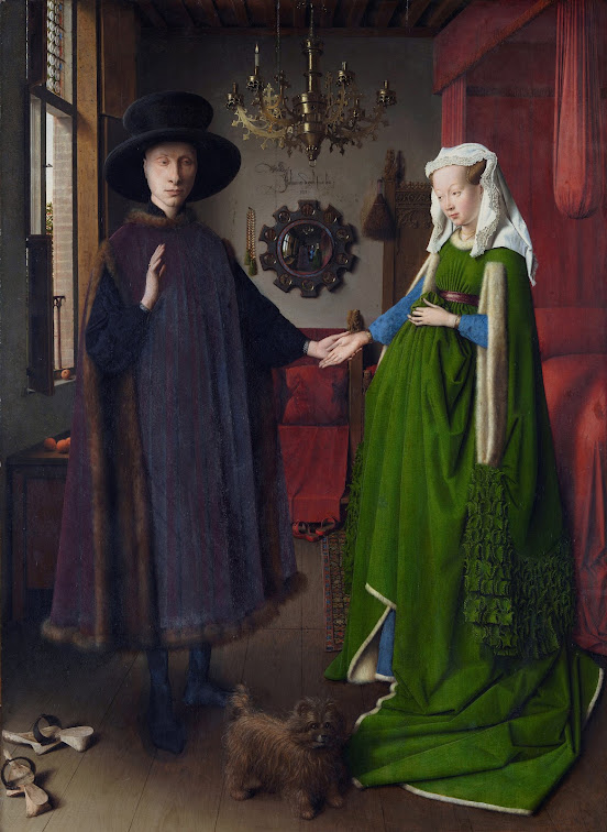 Imagen: Retrato de Giovanni Arnolfini y su esposa. Jan van Eyck