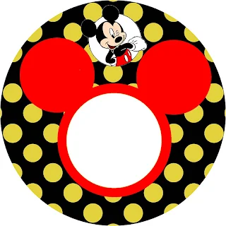 Mickey Mouse Toppers Free Printable. 