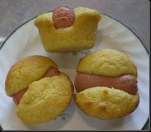 corn dog muffins