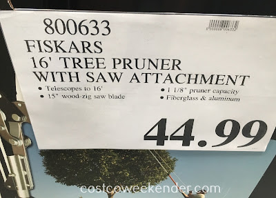 Deal for the Fiskars Telescoping Tree Pruner at Costco
