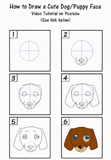 Easy for Beginners and Kids How to Draw a Cute Puppy Dog Face