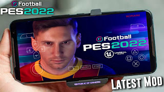 PES 2022 PPSSPP Download । PES 22 ISO File PS5 Camera