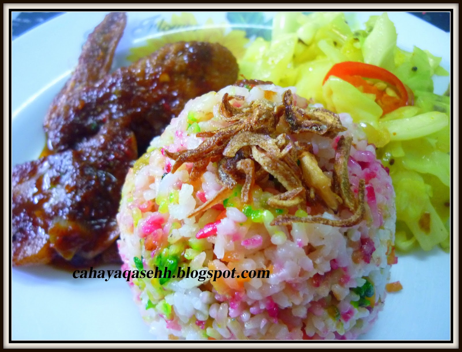 DARI DAPUR MAK LONG .: Nasi Hujan Panas