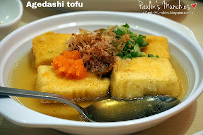 Agedashi tofu - Azuma Sushi Japanese Restaurant at Tanjong Pagar Center - Paulin's Munchies