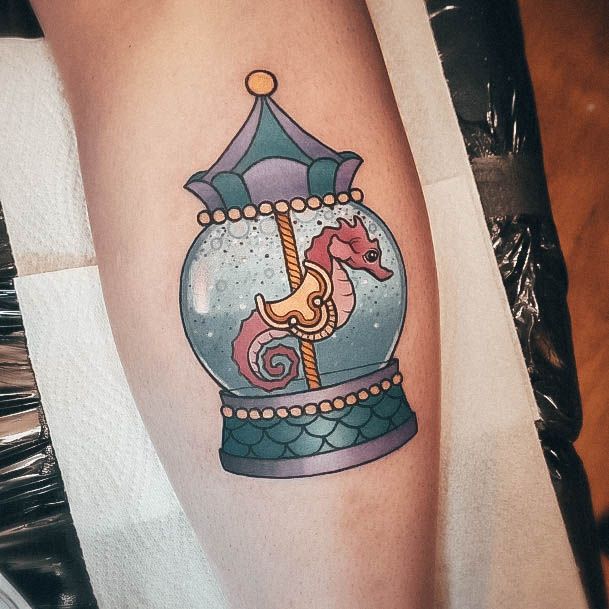 100 Tatuagens de Cavalo-Marinho que São Perfeitas