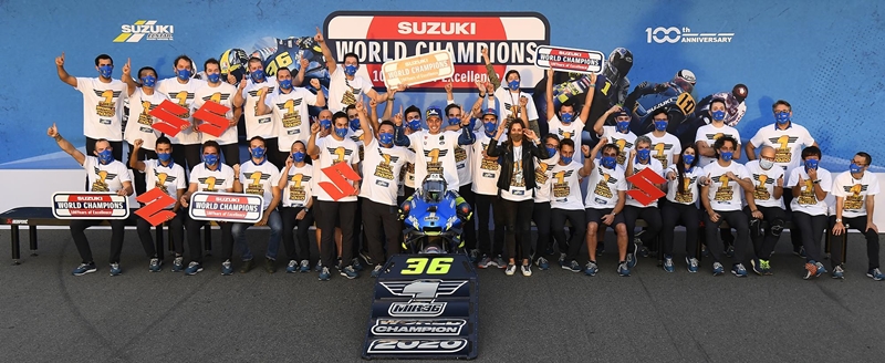 Suzuki 20 Yıl Aradan Sonra MotoGP’de Şampiyon!