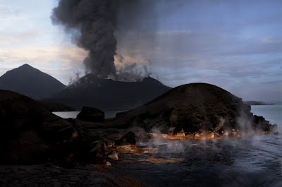 Gambar gunung berapi