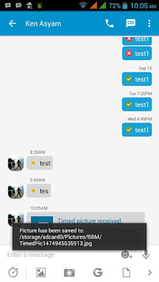 BBM MOD v3.0.1.25 APK With Save Timed Pictures