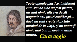 Citatul zilei: 29 septembrie - Caravaggio