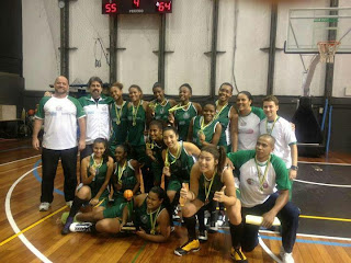 Mangueira Campeão Estadual Juvenil Feminino de Basquetebol de 2012