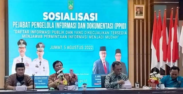 Yusfa Hendri Buka Sosialisasi Keterbukaan Informasi Publik