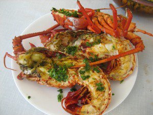 Resep lobster Bakar Bumbu Pedas